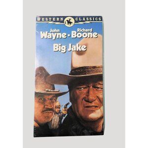 Big Jake John Wayne Richard Boone VHS Sealed 1992 Color Western Classic
